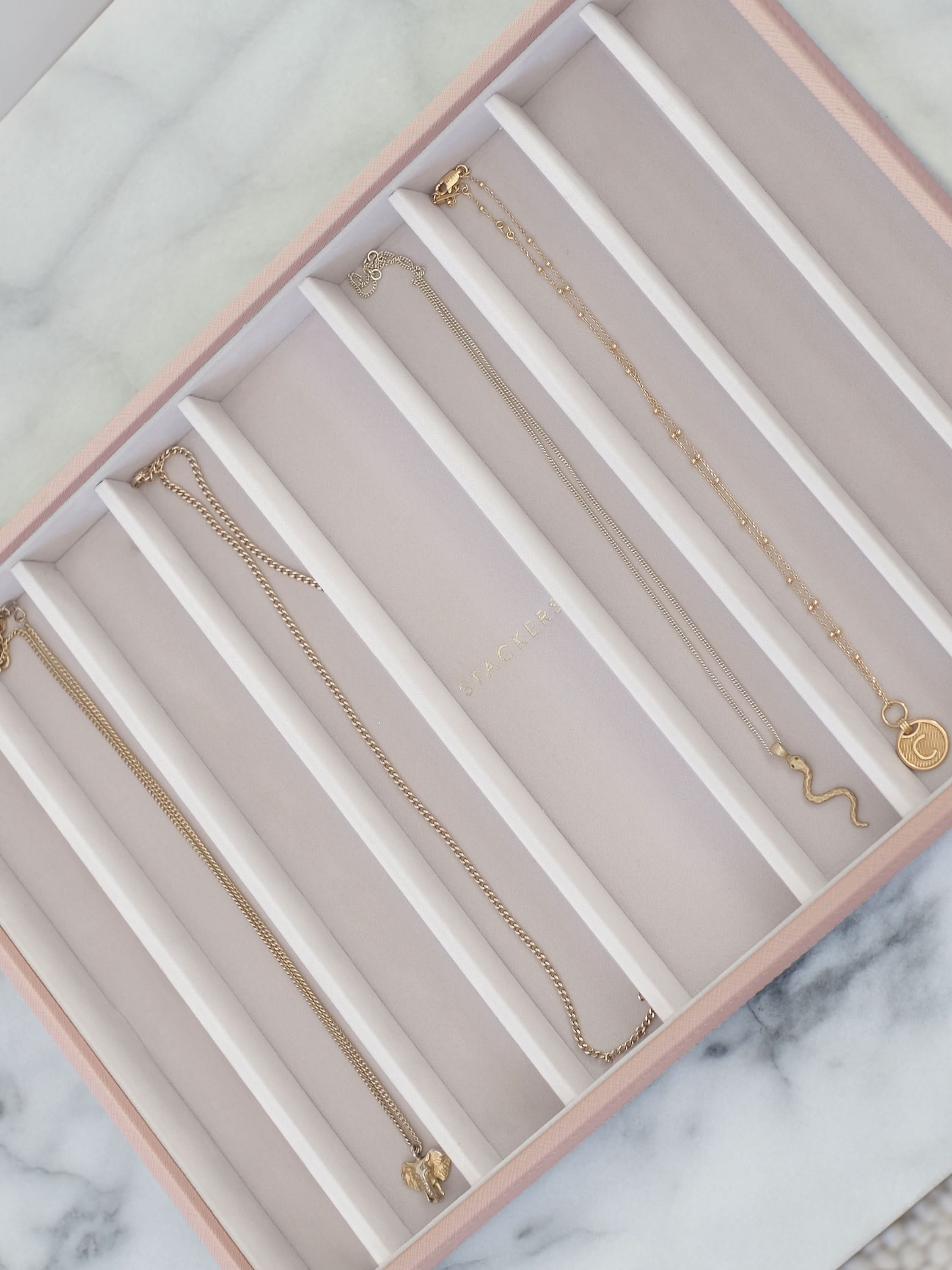 Stackers XL Necklace Layer Pink