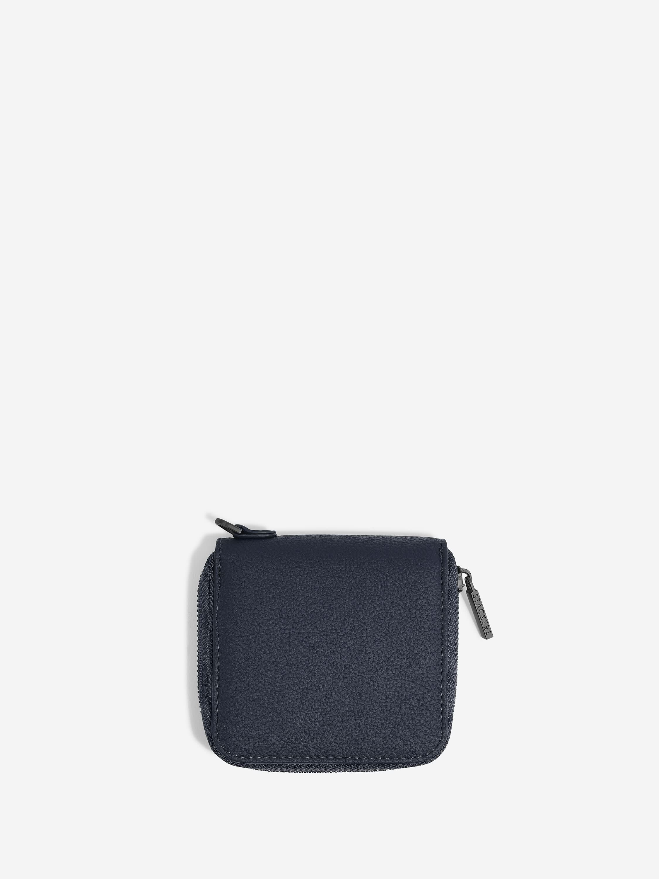 Stackers Compact Jewellery Roll Marineblauw & Donkergrijs - Mystackers