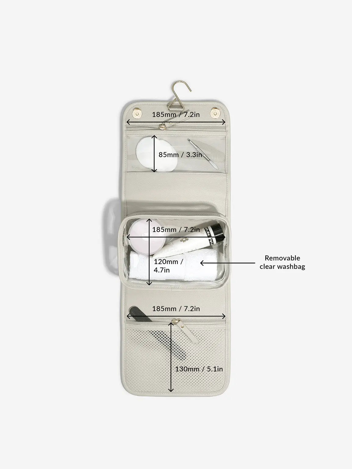 Stackers petite trousse de toilette suspendue Gruau