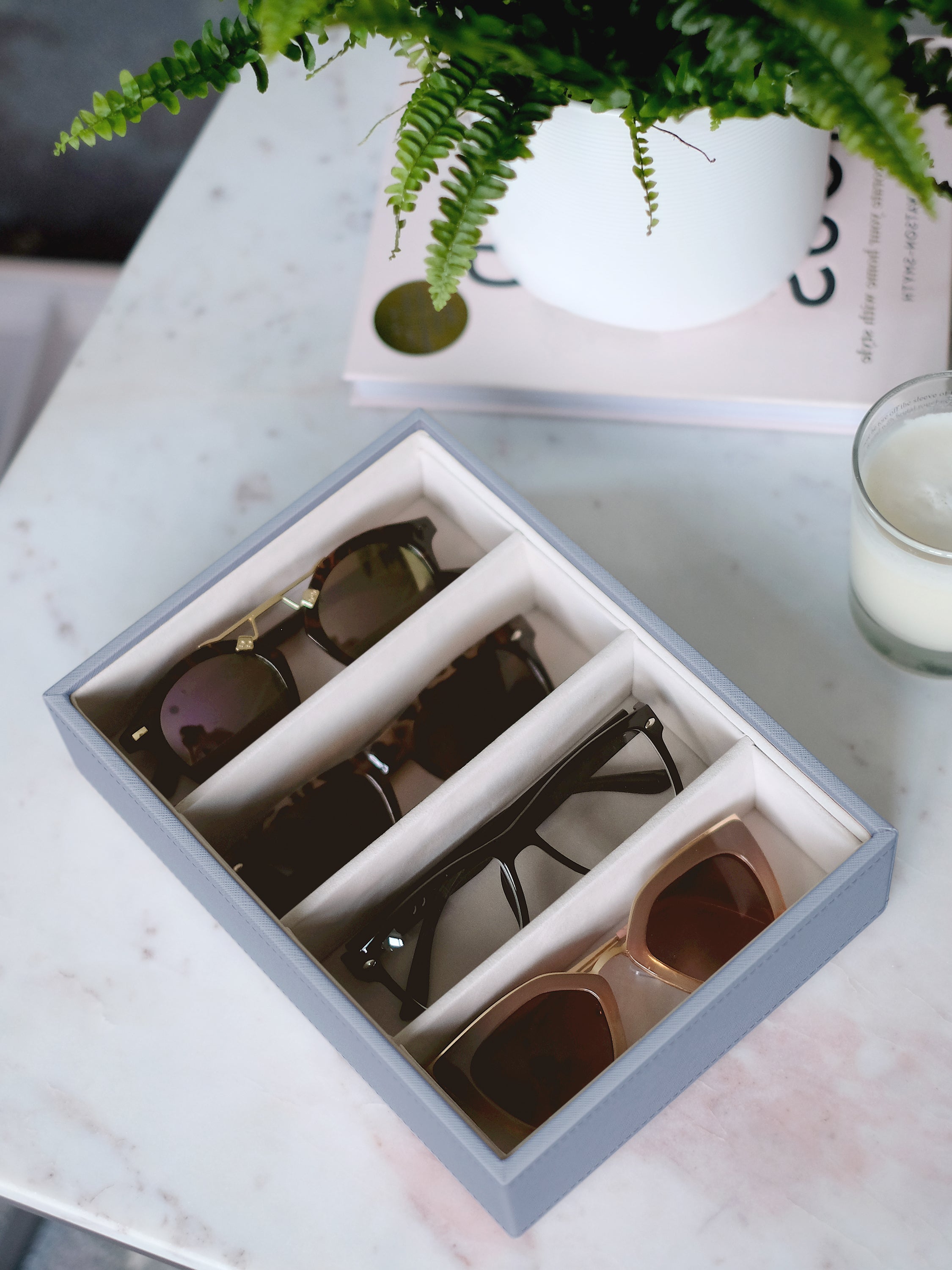 Stackers Glasses & Accessories Layer for Classic Jewellery Box Blue