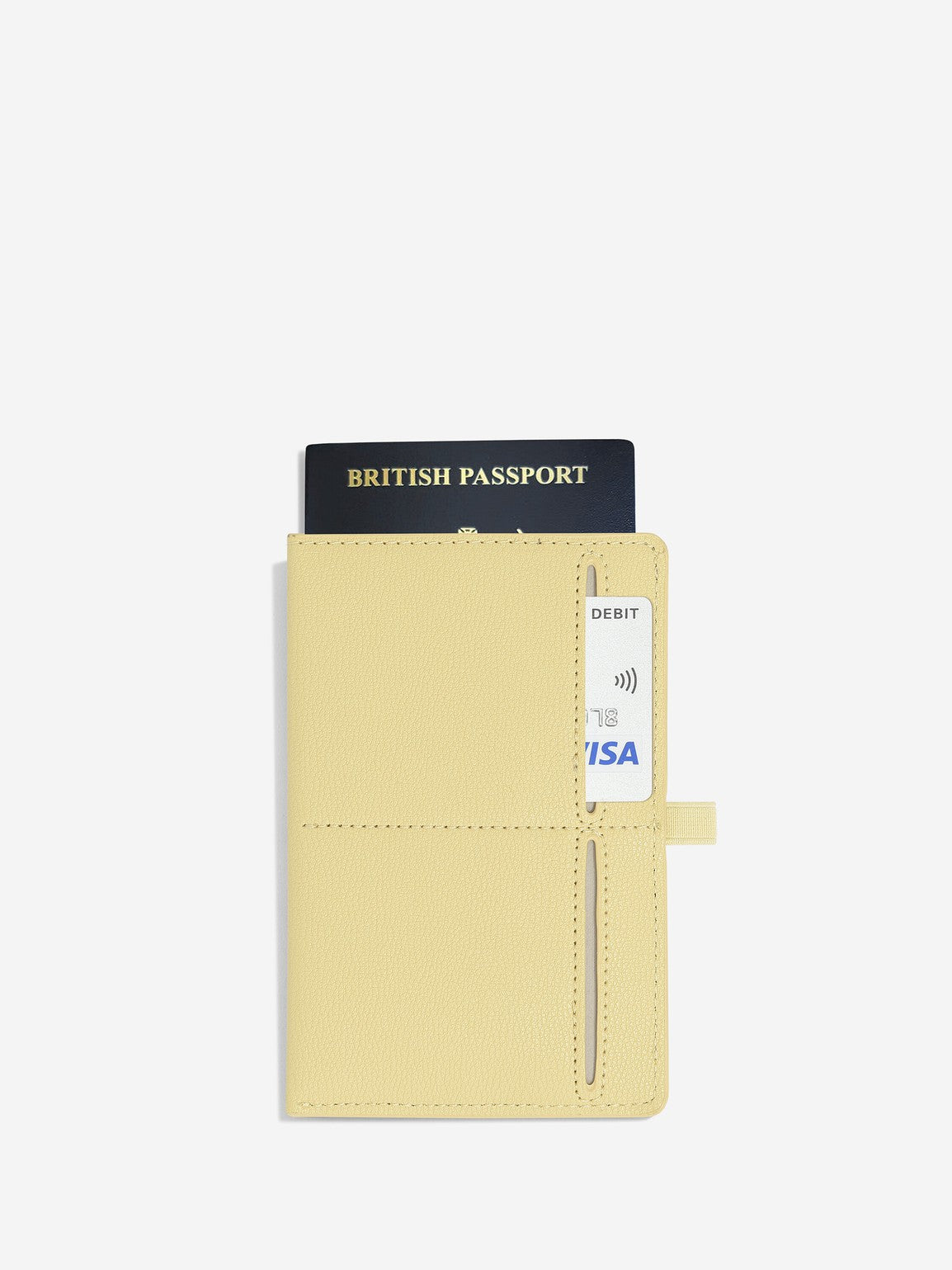 Stackers Passport Holder Yellow
