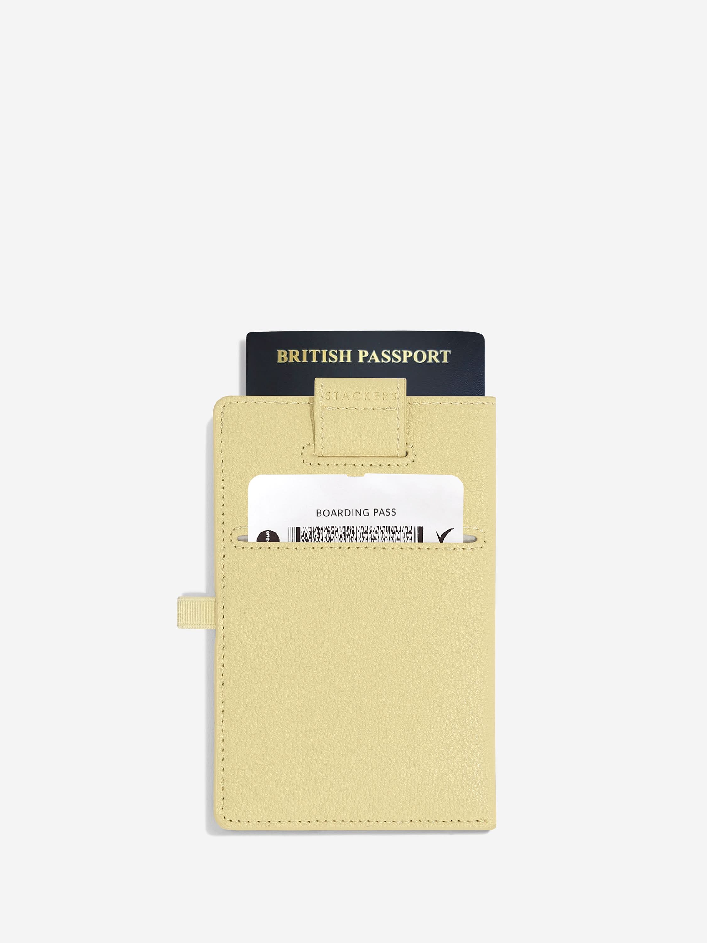 Stackers Passport Holder Yellow