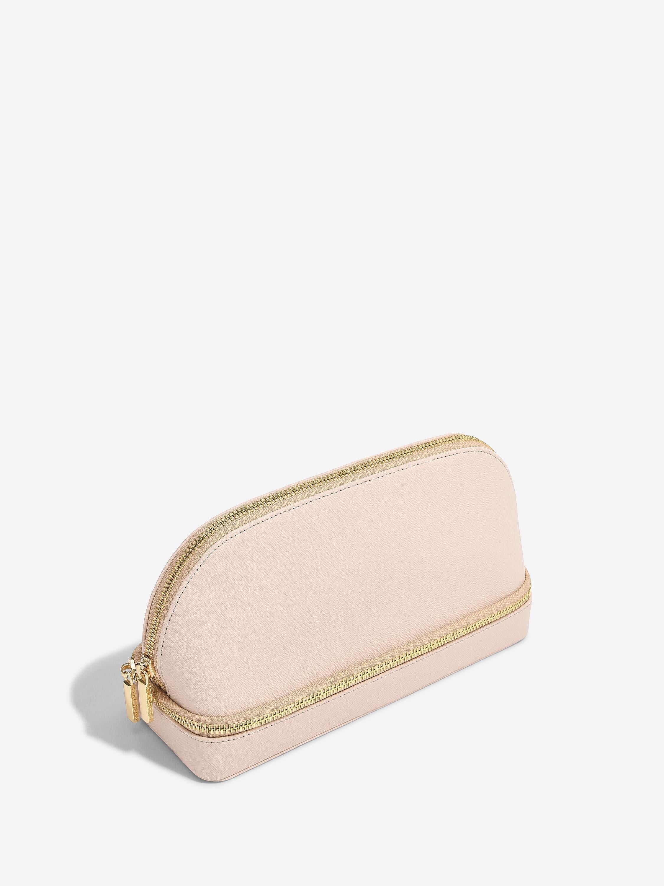 Stackers Cosmetics & Jewellery Bag Pink