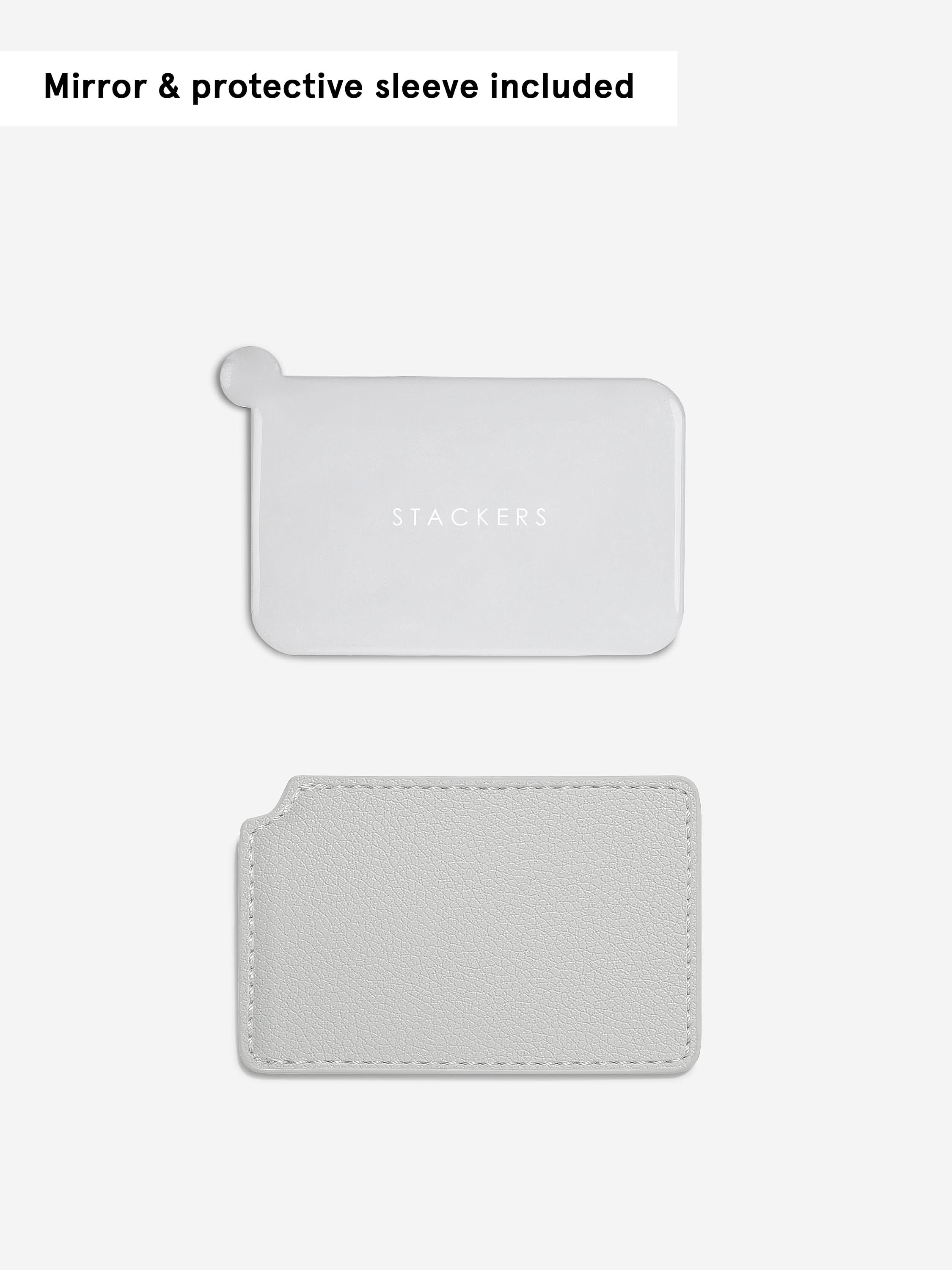 Stackers Cosmetics & Jewellery Bag Grey