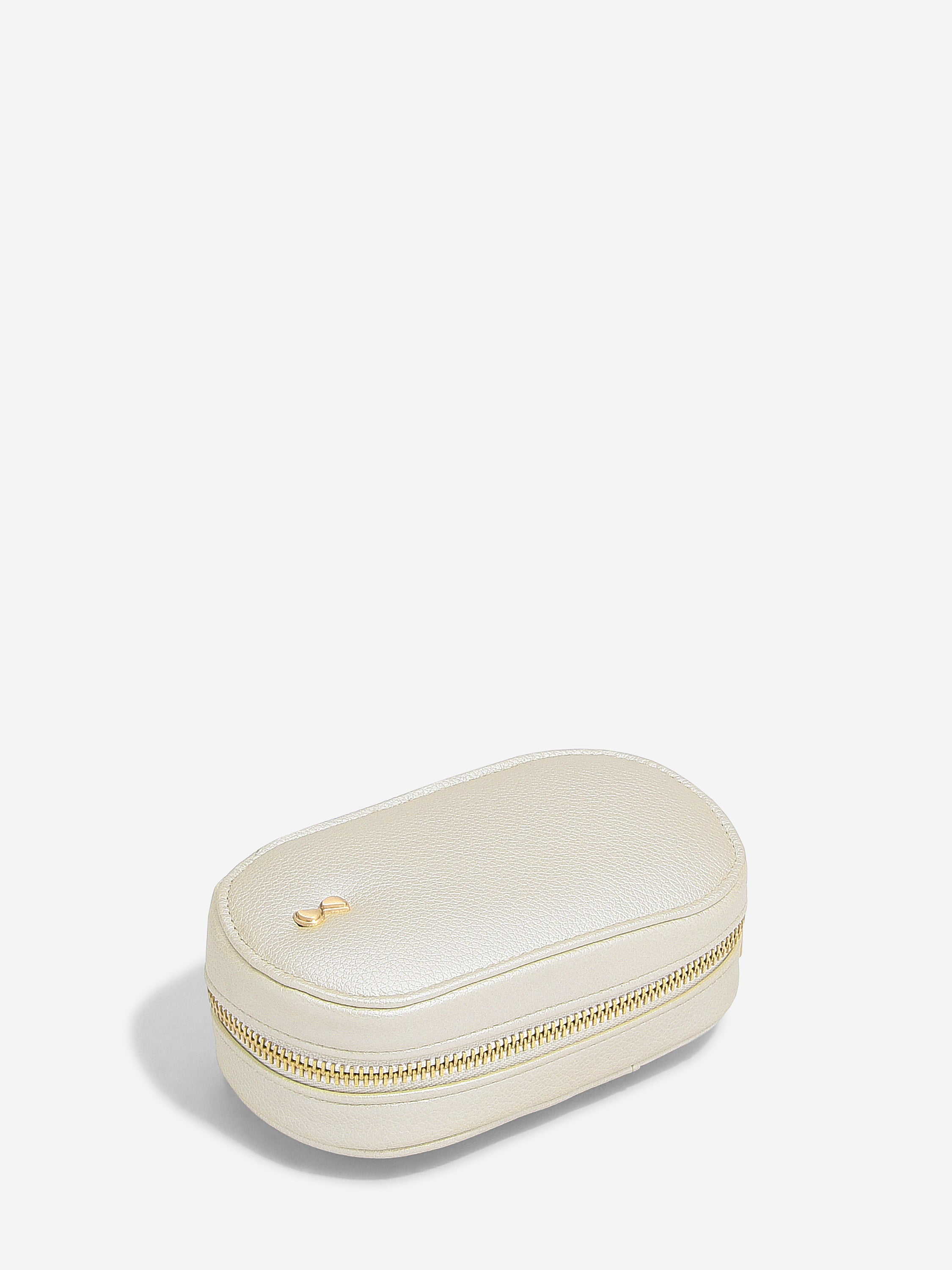 Stackers Compact Cosmetic Case Pearl