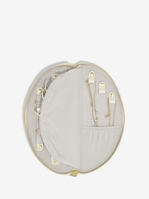 Stackers Half Moon Jewellery Roll Mother of Pearl