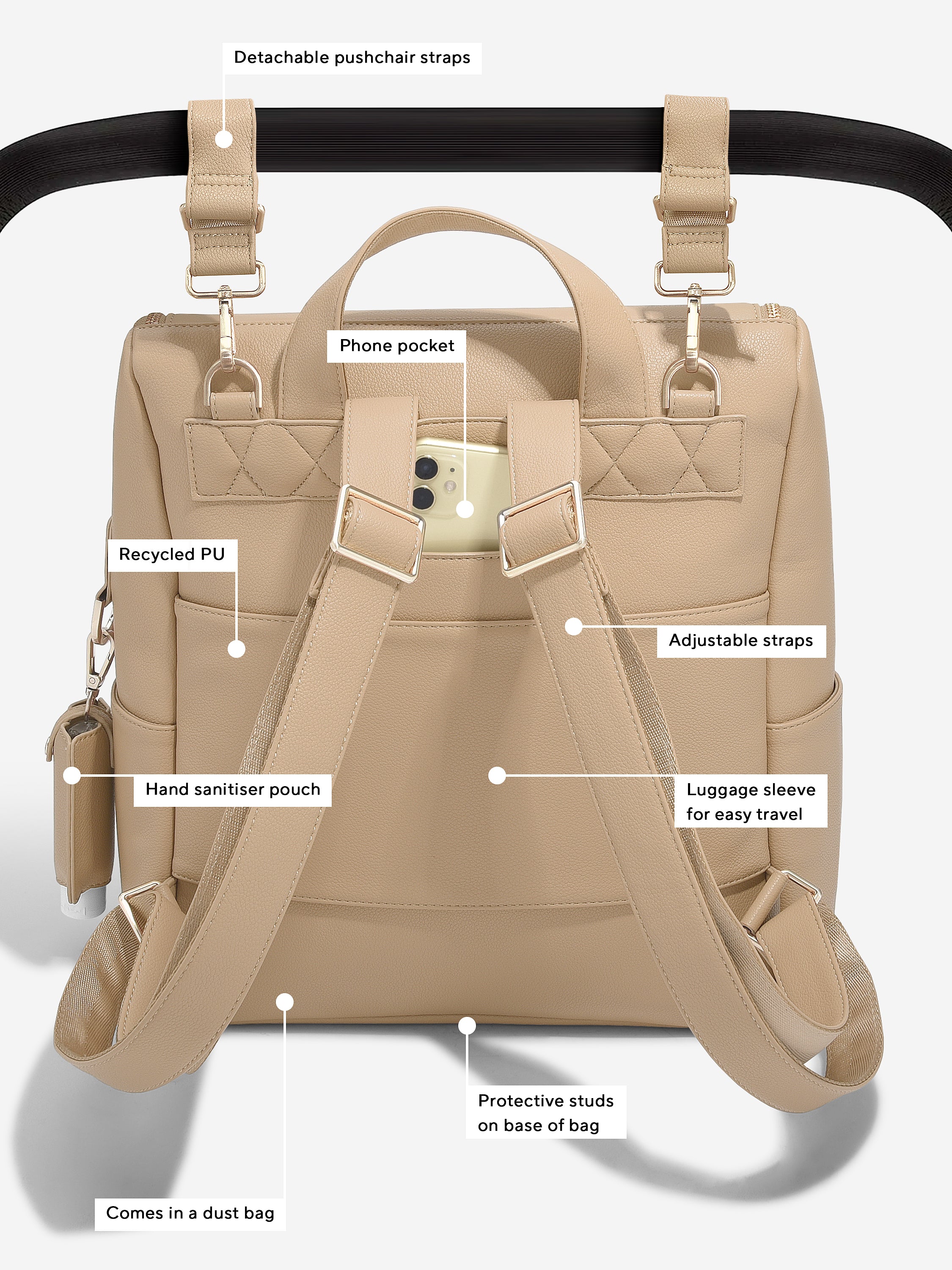 Stackers Luiertas Camel