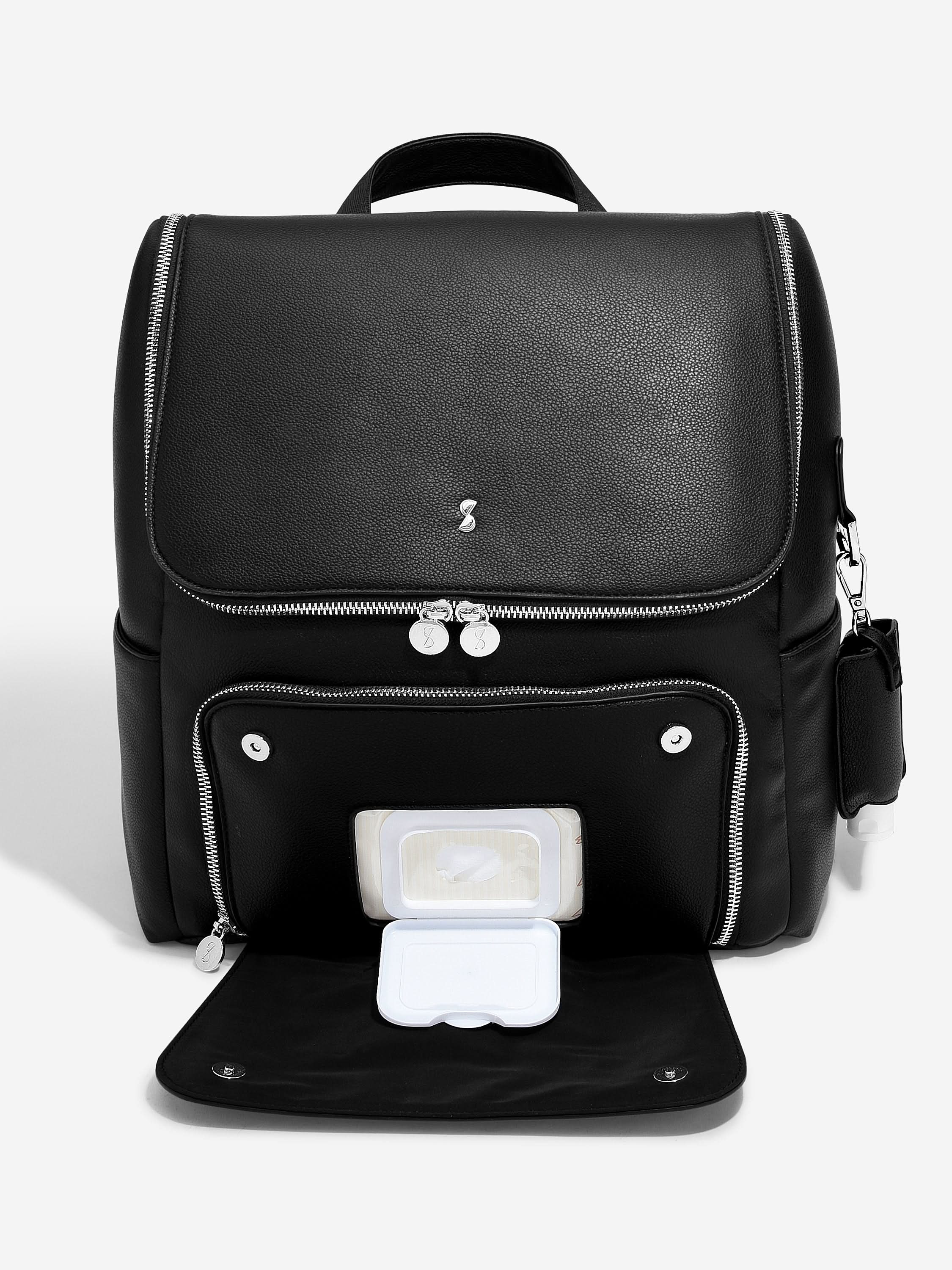 Stackers Diaper Bag Black