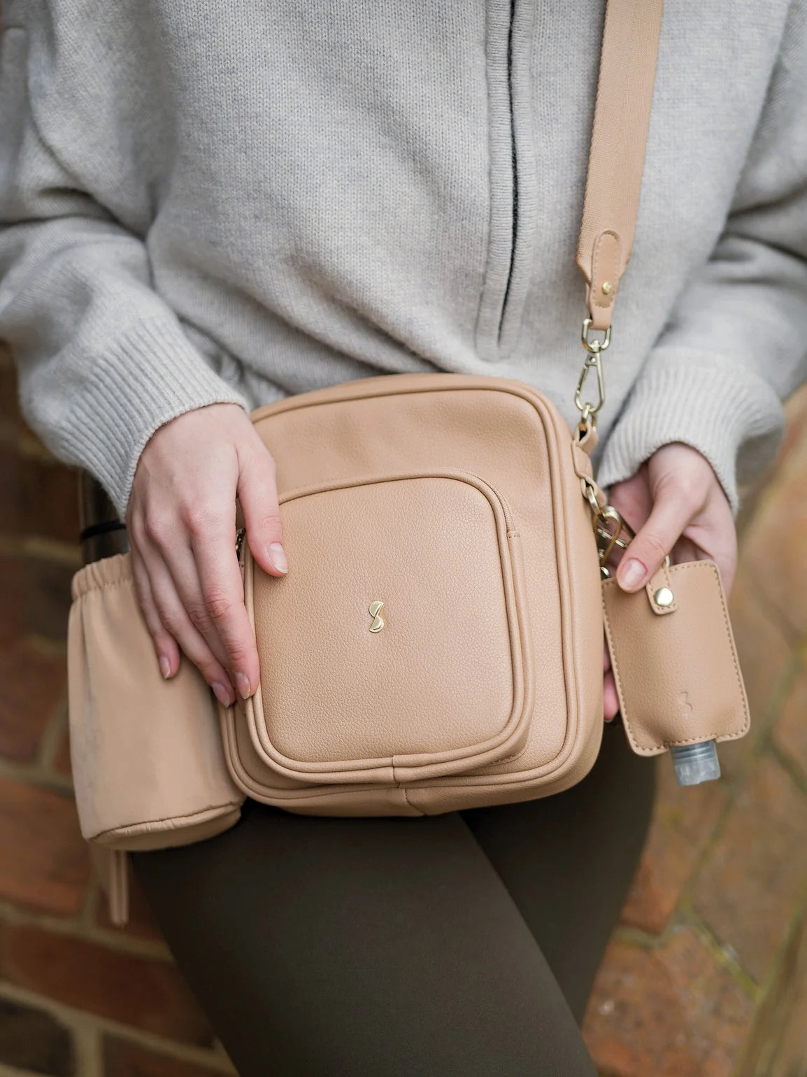 Stackers Dog Walking Bag Camel