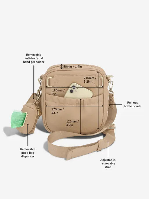 Stackers Dog Walking Bag Camel