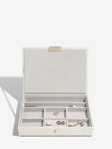Stackers Boîte à bijoux classique Set de 3 Avoine & lin
