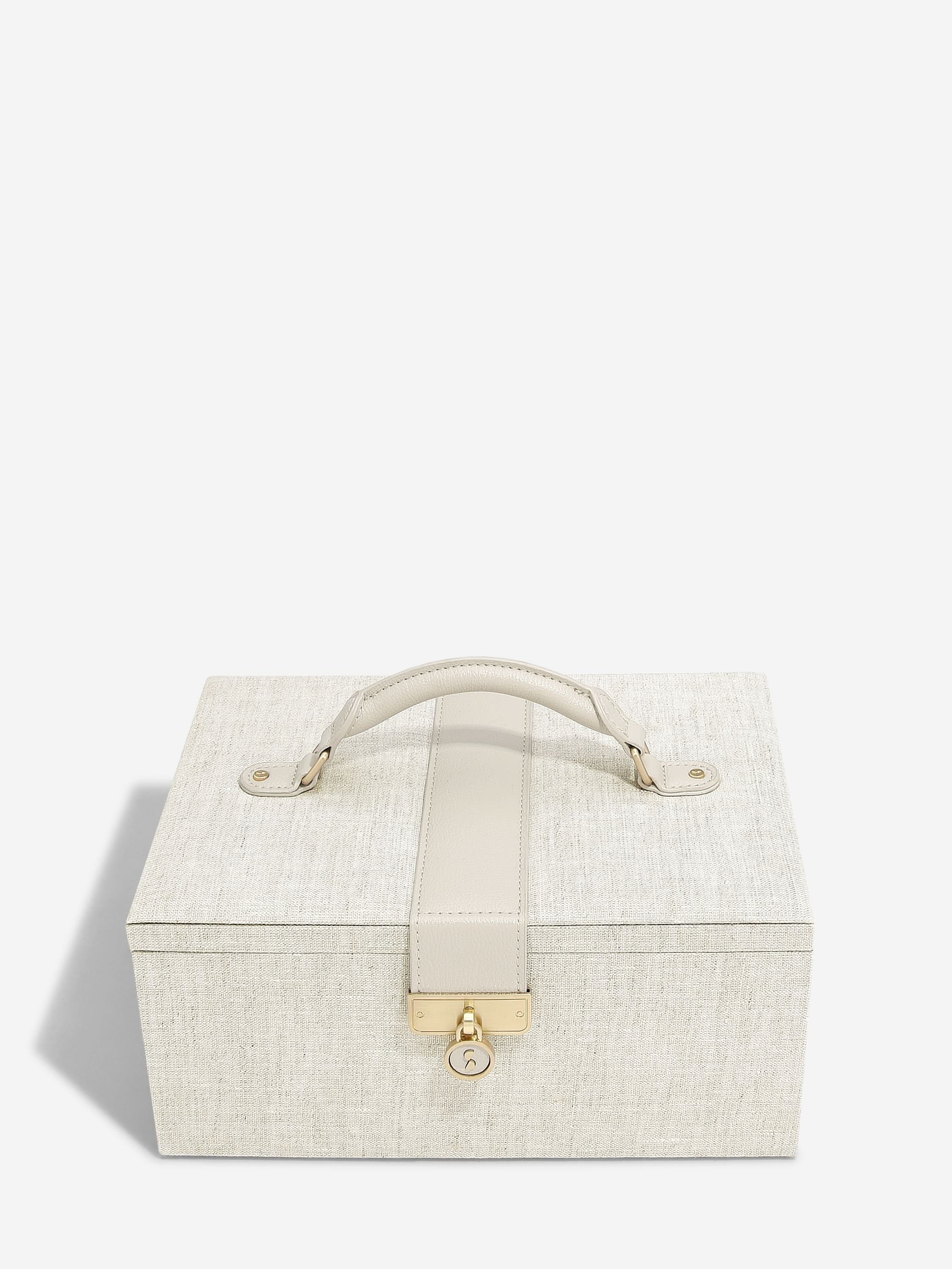 Stackers Luxe Klassieke Juwelendoos Havermout & Linnen - Mystackers