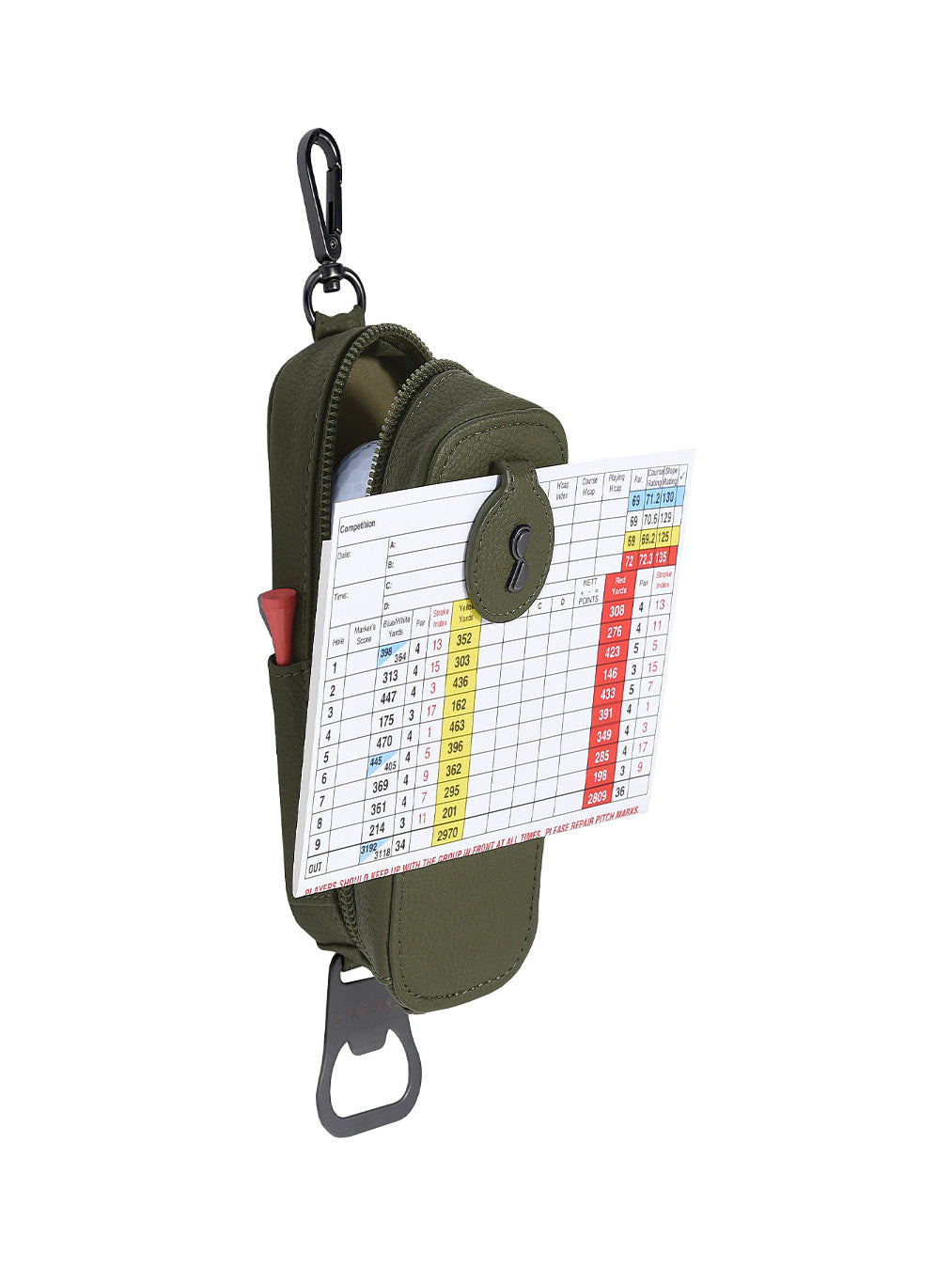 Stackers Accessoire de golf Caddy Vert olive