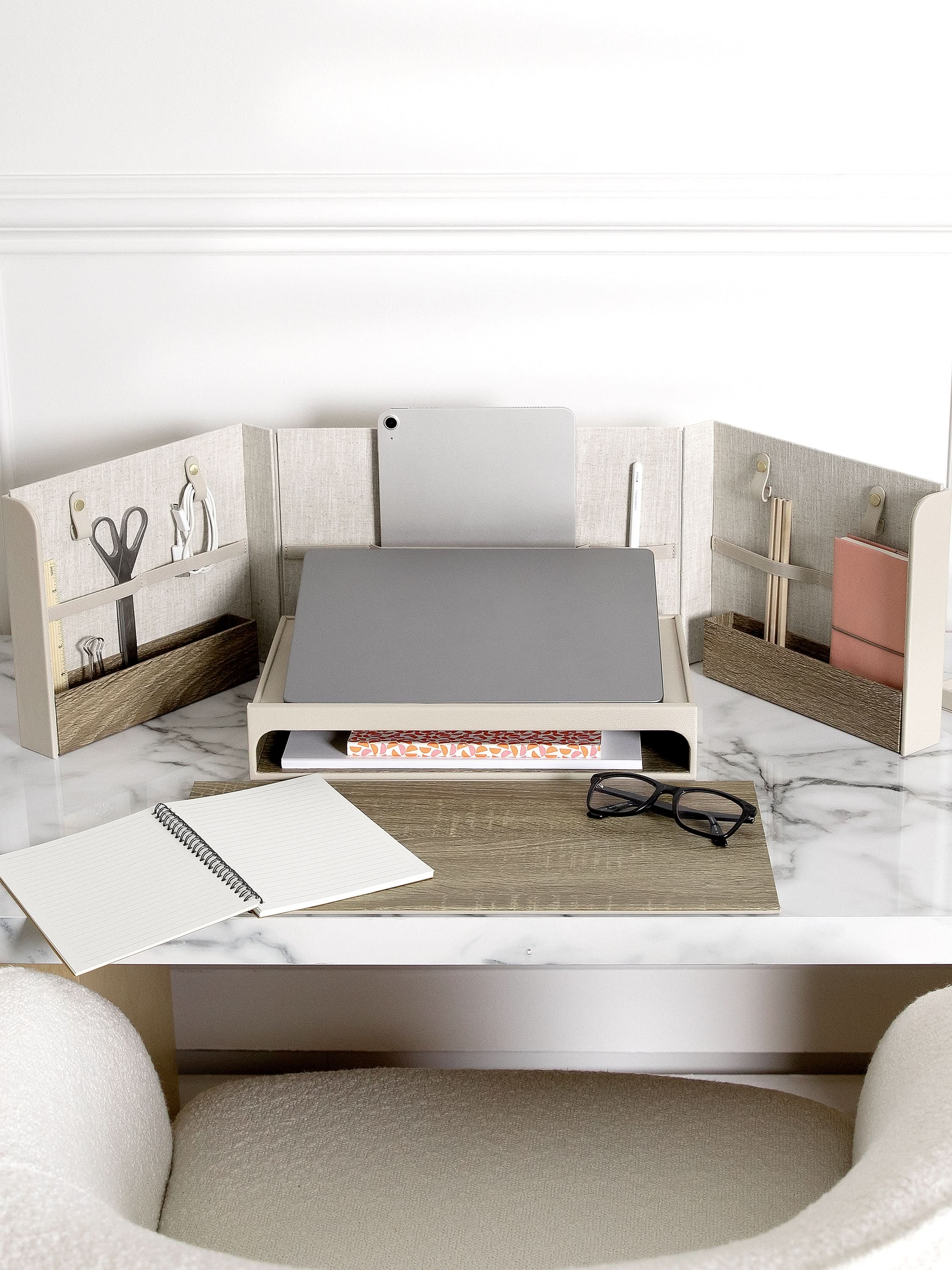 Stackers Rangement Teletravail Tout-en-un Avoine & Lin