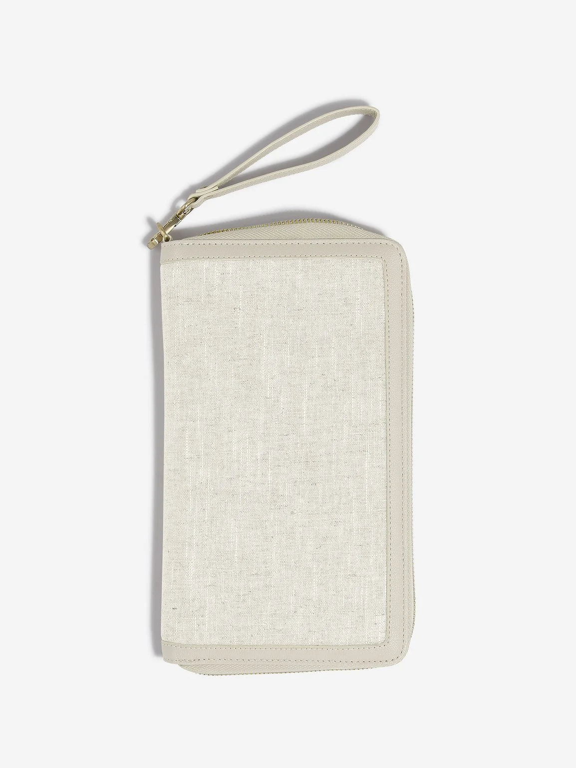 Stackers Passport Holder for Family Oatmeal & Linen