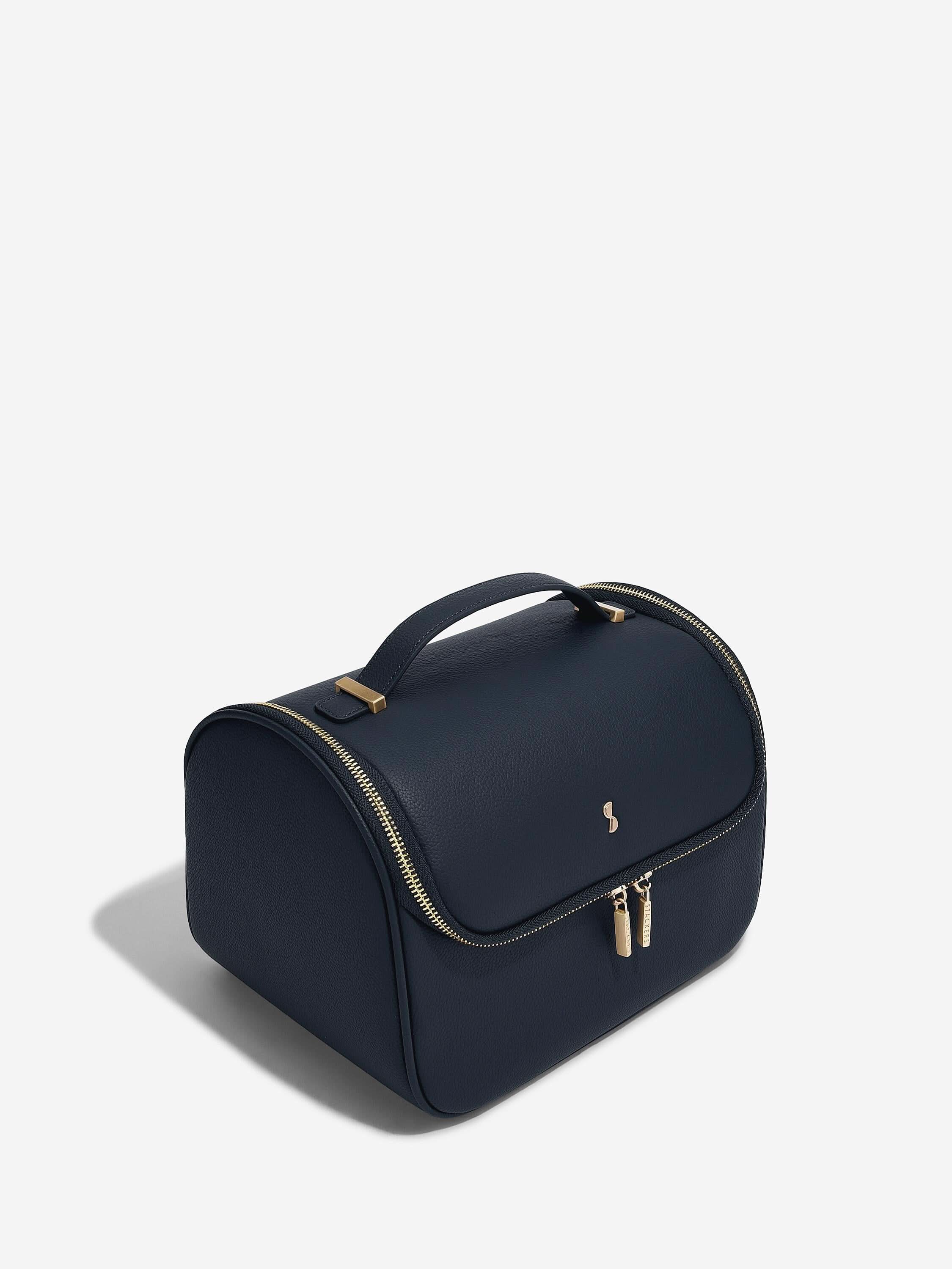 Stackers Grote Cosmeticacase Marineblauw - Mystackers