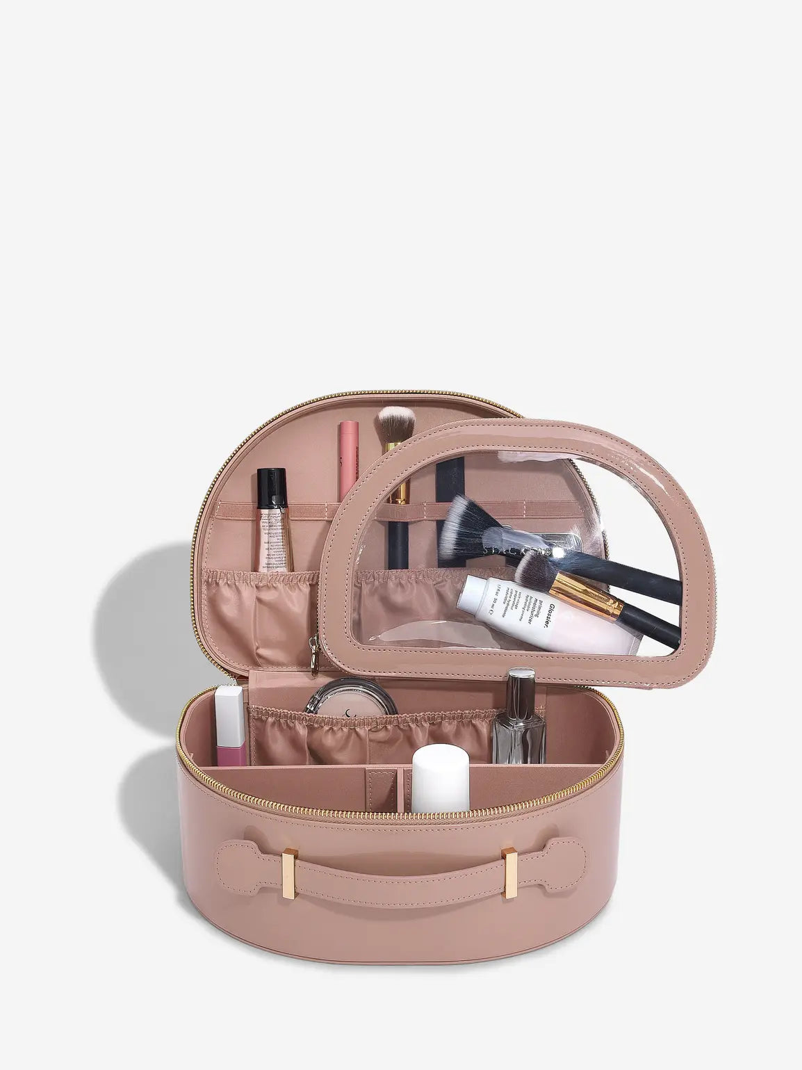 Stackers Beautycase Koperroze Gelakt