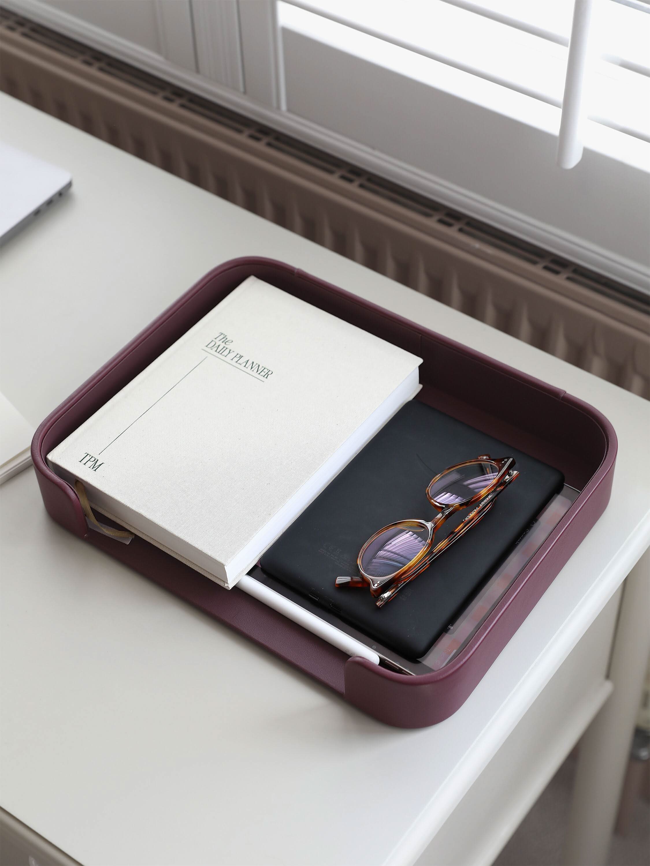 Stackers Bureau Organiser Set Granaatrood - Mystackers