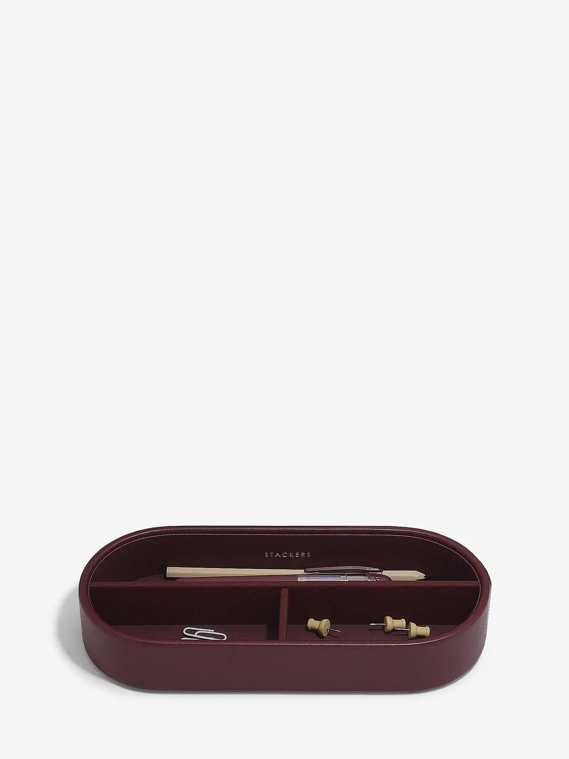 Stackers Porte-revues Rouge Grenat