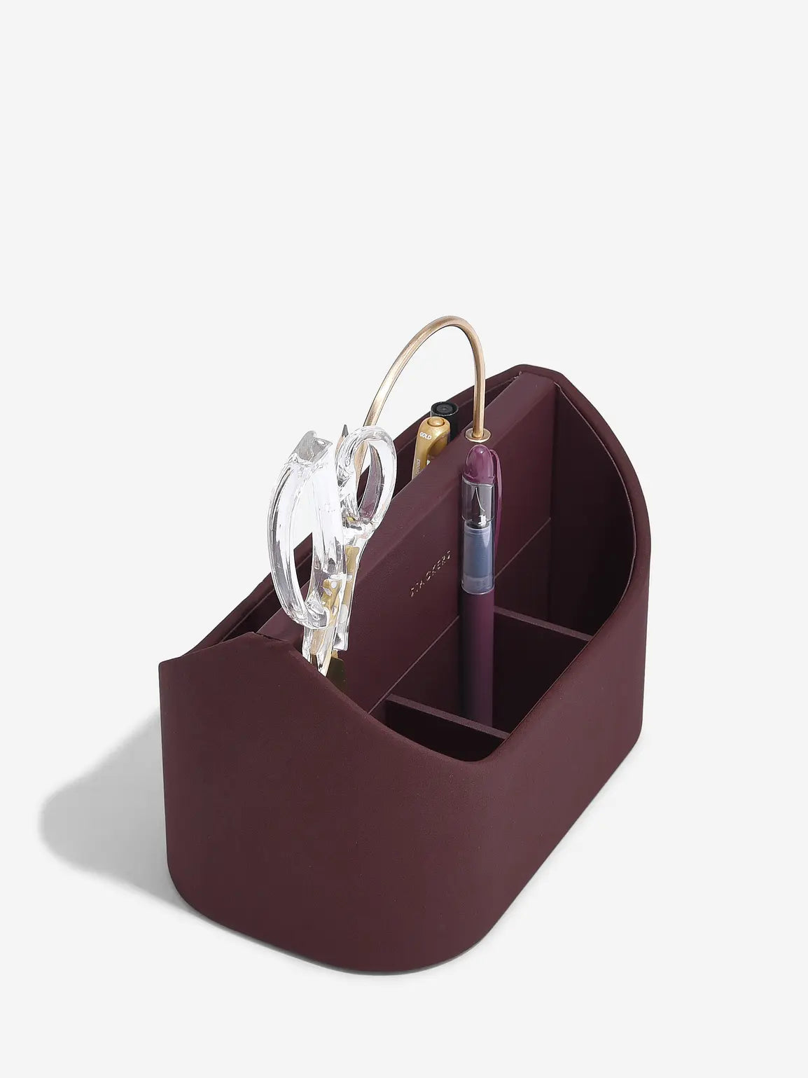 Stackers Organiseur de bureau Rouge Grenat