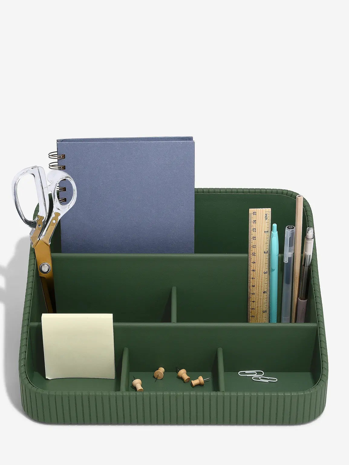 Stackers Desk Organizer Emerald Green