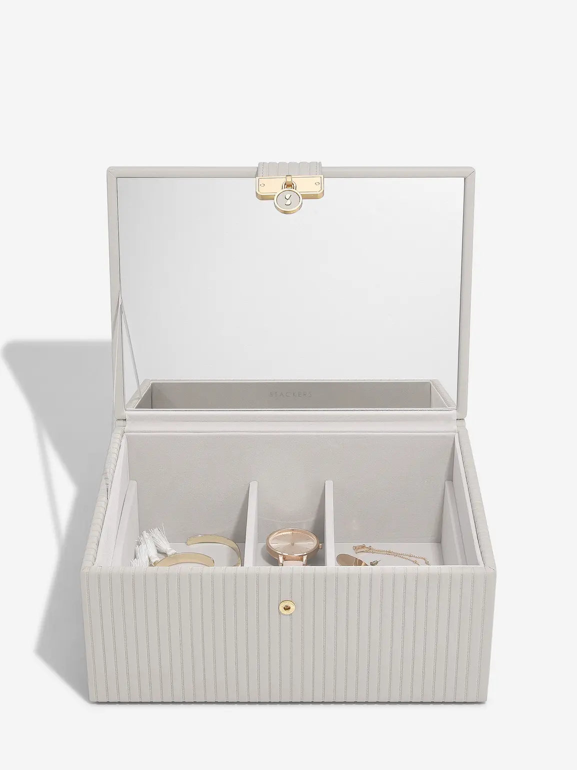 Stackers Luxury Classic Jewellery Box Limestone
