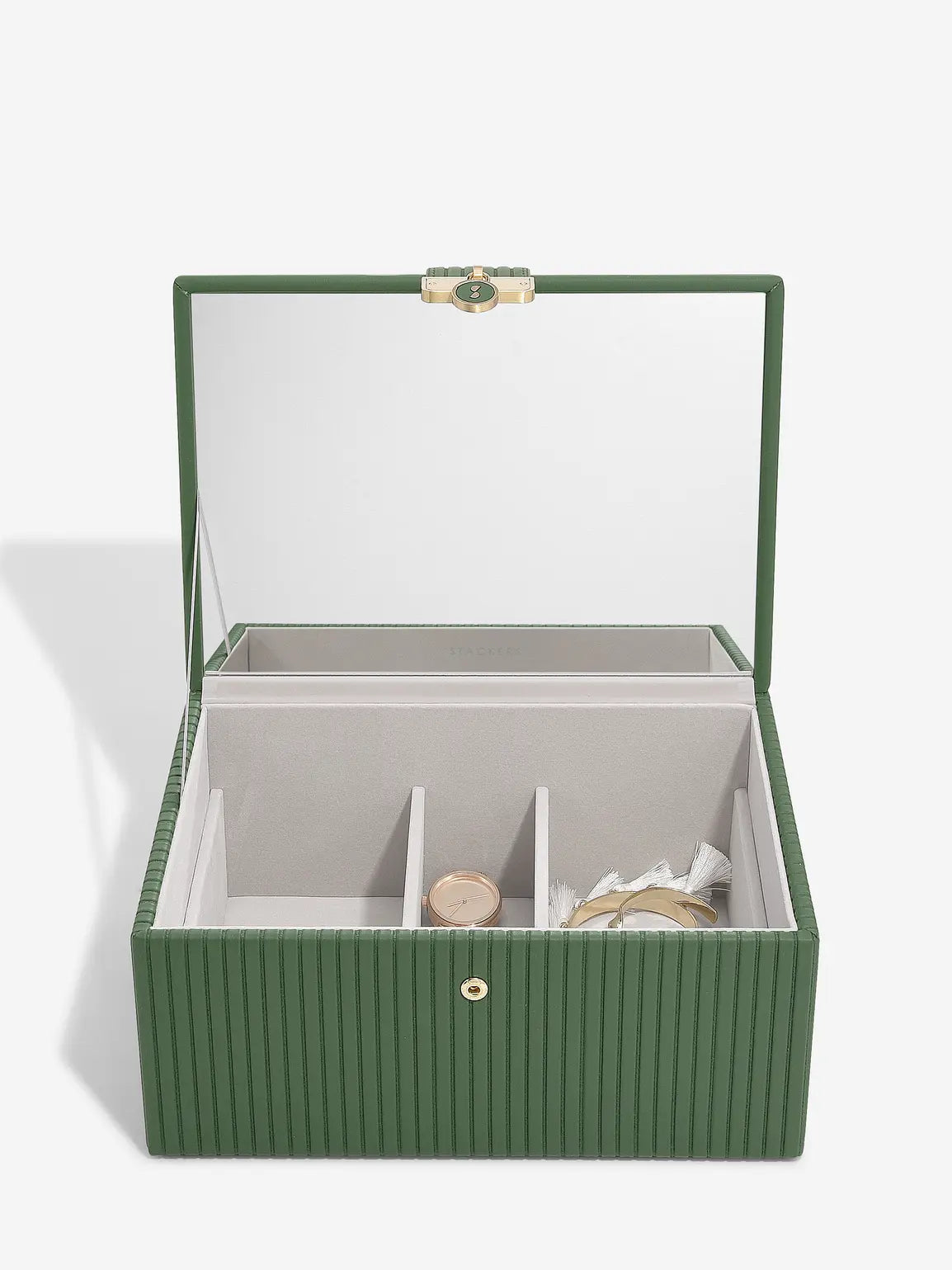 Stackers Luxury Classic Jewellery Box Emerald