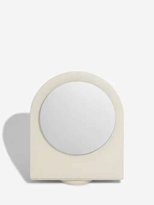 Stackers Roterende Haaraccessoire-organiser met Spiegel Havermout & Linnen