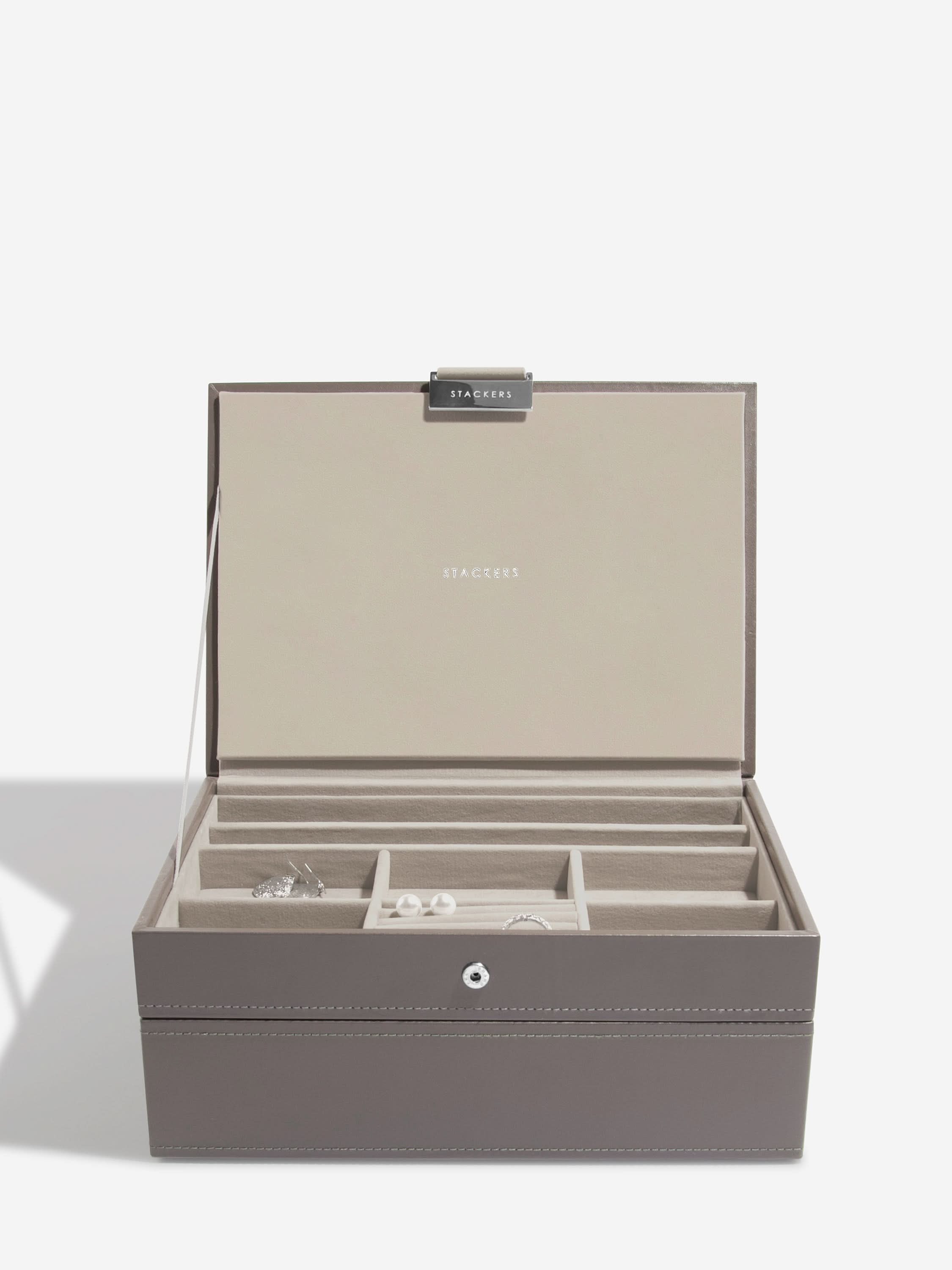 Stackers Classic Jewellery Box Set of 2 Mink