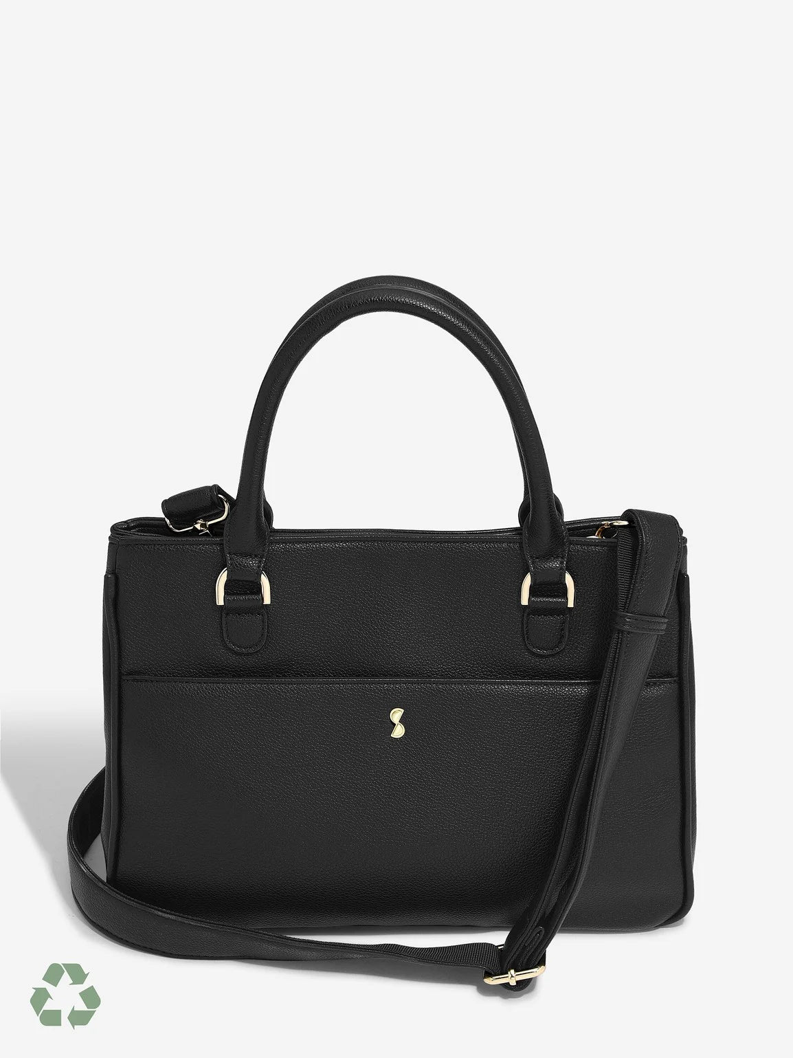 Stackers Small Handbag Black | Mystackers