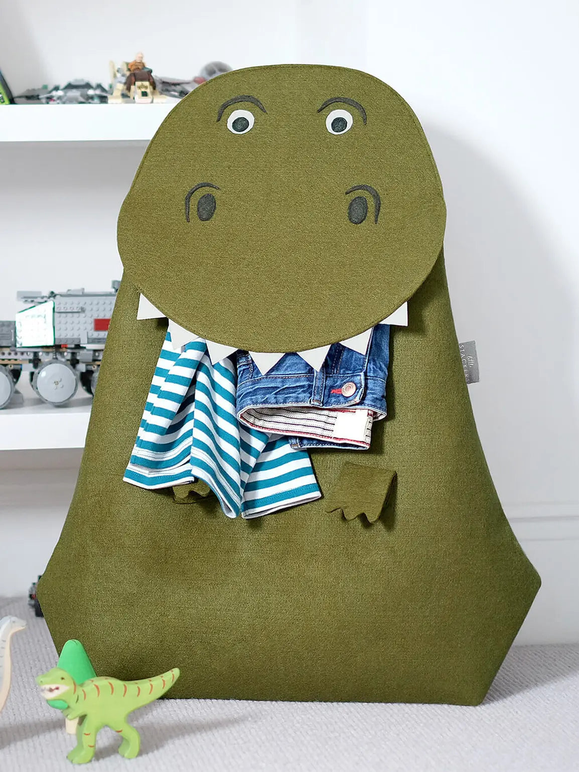 Little Stackers - Storage basket T-Rex