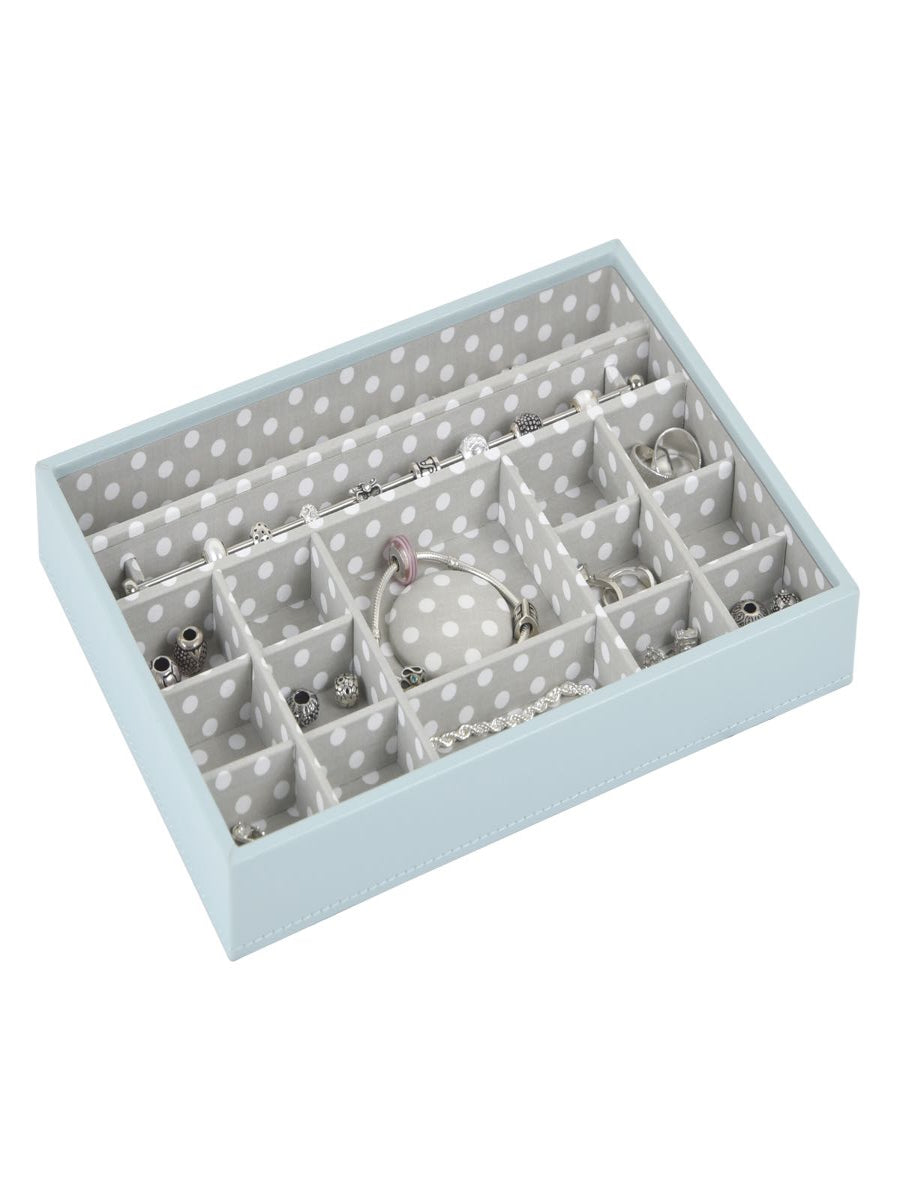 Stackers Charm Jewellery Layer for Classic Jewellery Box Light Blue/Green
