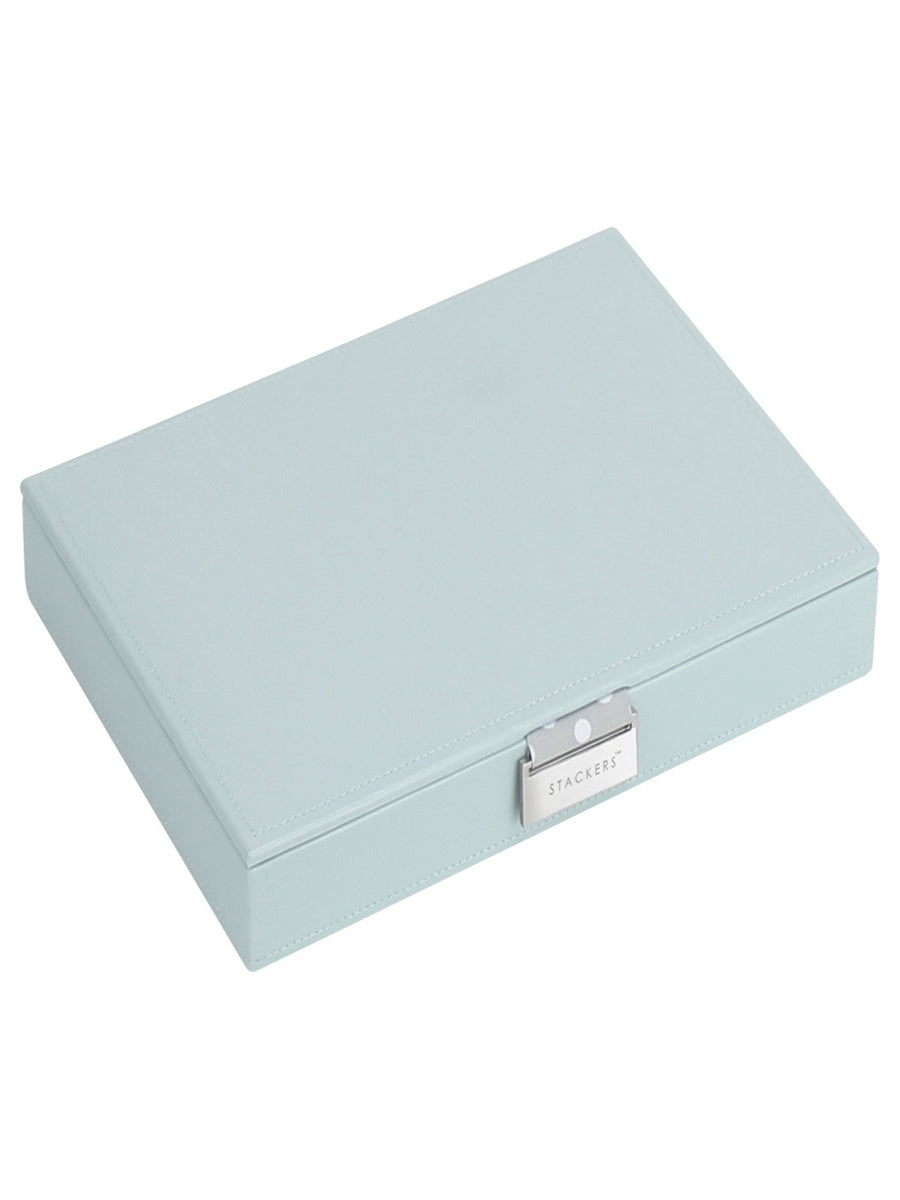 Stackers Lid for Classic Jewellery Box Light blue/green