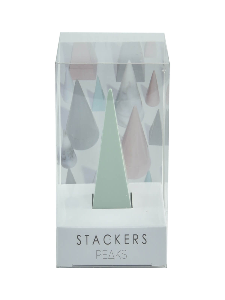 Stackers Small Pyramid Cone Blue